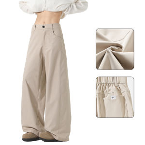 High Waist Slimming Lightweight Workwear Trousers