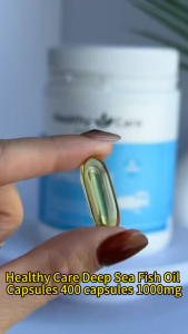 Healthy Care Australia Fish Oil 1000mg Omega 3 DHA+EPA 400 Capsules Imported from Australia