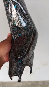 COVER STANG BESAR NMAX OLD CARBON