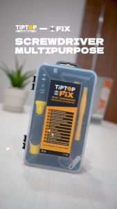 TIP TOP M-FIX Obeng Set Magnetik / Screwdriver Universal Set/ Obeng Servis / Set Obeng 115 IN 1