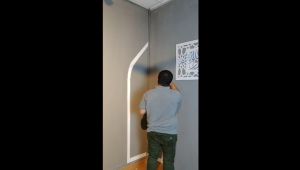 (M1)3D ISLAMIC MIHRAB CLC 90X210CM