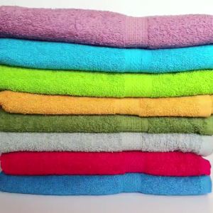 Premium Set for Bathroom Bath towel Cotton White Grey Towel High Water Absorption Soft & Fade-Resistant 27x54 inch (70x140) Bath Towel