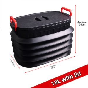 Folding and Adjustable Car Storage Box