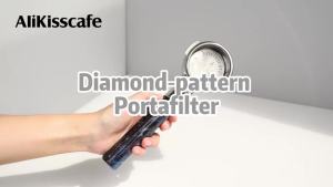 AliKisscafe Coffee Bottomless Portafilter Naked 58mm 54mm 51mm Lay Flat for Delonghi Breville Espresso Accessories Barista Tools
