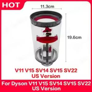 Phụ Kiện Thùng Chứa Bụi Dyson V11 V15 SV14 SV15 SV22 Cụm Thùng Chứa Lớn Cốc Chứa Bụi Cho Máy Hút Bụi Không Dây