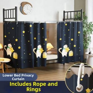 YANYANGTIAN | Privacy Light Blocking Curtain for Dormitory Beds | Trending Choice Alongside bunk bed curtain
