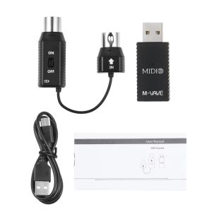 M-VAVE | M-VAVE Chocolate Bluetooth Bộ Điều Khiển MIDI Không Dây Bluetooth Bàn Đạp Chân Di Động Có Thể Sạc Lại Với 4 Nút Điều Khiển Ứng Dụng Phụ Kiện Nhạc Cụ Điện