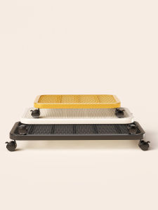 QINQI | Bed Riser Storage Flat Cart