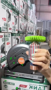 Máy cắt sắt 355mm TANK TAK - 355R Công suất 2450W Mô tơ 100% Dây đồng Bảo hành 12 tháng