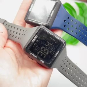 DASH นาฬิกาชาย และ ผู้หญิง ใส่ได้ แบรนด์แท้ กันน้ำได้ 30M สาย ยางเรซิน ขนาด 40 มม ฟังชั่นครบ