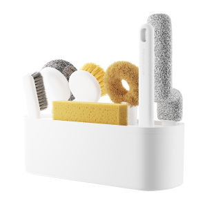 Quality Kitchen Cleaning Storage Set Scouring Pot Wonder Dishwashing Brush Cup Brush Stove Pot Professional Stain Removal