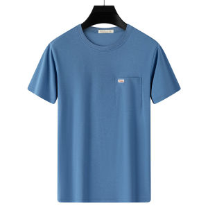JIFANPAUL | Summer Large Size Business Collar Short Sleeve T-Shirt with Real Pockets