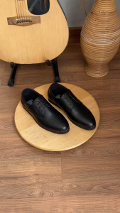 Sepatu Pria Pantofel Kulit Kerja Kantor Model Tali Blaven & Fordza D331