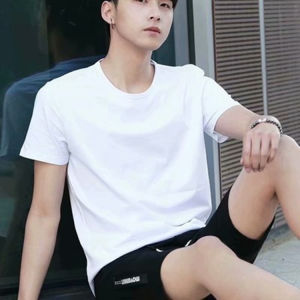 Slim Fit Mens Summer Shirt Loose Large Size Seven Sleeve Color Block No Ironing Fashionable Outerwear Breathable Polyester