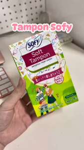 [CHE TÊN] Băng Vệ Sinh Unicharm Sofy Soft Tampon Siêu Thấm Khô Thoáng Nhật Bản Hộp 9 Ống