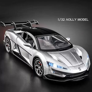 Simulation 1:32 YANGWANG - U9 Alloy Car Model Game Vehicle Birthday Gift With Sound and Light Childrens Toy Car Boy
