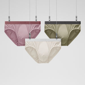 Bananain | Silver Skin Technology Moisture Wicking Modal Triangle Briefs 3 Pieces