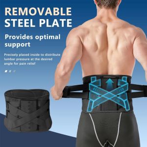 1PCS Back Braces for Lower Back Pain ReliefBreathable Back Support Belt for MenWomenAnti-skid Lumbar Support Belt for Sciatica
