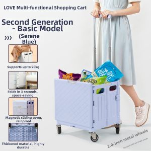 LOHE | Folding Multi-purpose Cart for Outdoor Camping Shopping