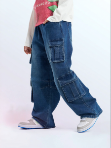 Boys Trousers Straight Loose Casual Pants