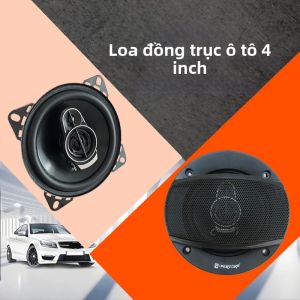 2 Chiếc 4 Inch 560W HiFi Đồng Trục Loa Siêu Trầm Ô Tô 280W X 2 Toàn Dải Tần Số 12V Ô Tô Âm Nhạc Loa Âm Thanh Nổi Màu Đen