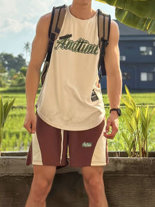 Andtime Loose Fit Sports Vest T-Shirt Quick Dry Casual Basketball Fitness American Style round Neck Sweatshirt for Youth