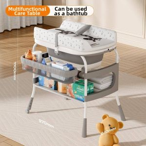 LIWAN | 2-in-1 Multifunctional Changing Table with Massage