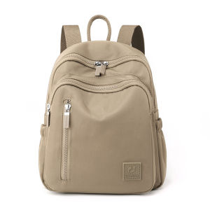 GStar Oxford Cloth Waterproof Travel Backpack Women Pure Color Korean Fashion Handbag Large Capacity School Bag High Quality