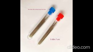 Bộ Ống Nhựa có kim 14 chiếc kim khâu len mắt to 3 kích thước chất liệu thép không gỉ PVN7279
