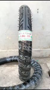 BAN MOTOR RICH STONE 300-17 TUPE TYPE/BUKAN TUBLESS BAN MOTOR RING 17