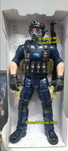 Dream Machine 1:6 Scale Articulated Soldier with Rifle