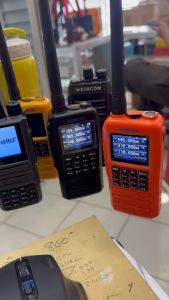 Ht Weircom F-805WP 6 Band Waterproof Weircom F805 WP Float Charger Type C ANC ANTI NOISE DAN GPS