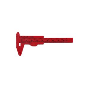 Dual-Scale Plastic Vernier Caliper Precision Measuring Tool for Jewelry Making DIY Crafts and Student Experiments
