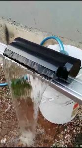 Waterfall portable 30cm kolam koi pond - 3in