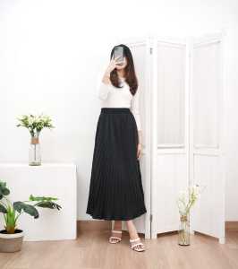 rok plisket payung/rok wanita/rok plisket murah/rok plisket premium