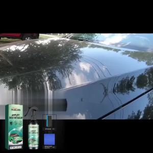 Car Renewal Polish Kit With Sponge Brightening Anti Fading Surface Daily Detailing Maintenance Car Paint Cleaning Restorer 100ml