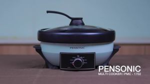Pensonic 5L/7L Multi Cooker (PMC-1502/PMC-1702) with Tempered Glass Lid and Boil-Dry Protection