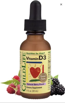 ChildLife Essentials Vitamin D3 - Vitamin D Drops for Kids (30ml)