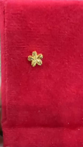 Poh Heng Jewellery 22K Flower Earrings in Yellow Gold [Price By Weight]