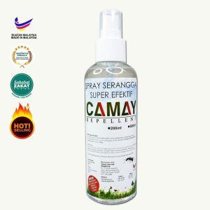 CAMAY REPELLENT HAPUS PEPIJAT KUTU RAMBUT SEMUT LIPAS KUTU HAIWAN ULAT POKOK SERANGGA PEROSAK KAMITETEP ANAI ANAI LALAT