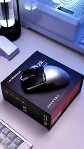 EWEADN | EWEADN S9V2 Ultimate Master Wireless Gaming Mouse Tri-mode 2.4G Wired PAW3395EX Dual 8K Lightweight 500mAh Mid-Large Hand for PC