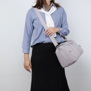 GROSIRAN OMYGOOSE Pioma Journeys Travel Bag Wanita Tas Perjalanan Traveling Duffle Gym Nylon