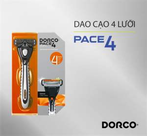 DAO CẠO DORCO PACE 4 SIÊU CẤP