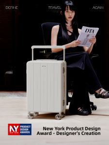 DTA | Wide Handle Aluminum Frame Luggage