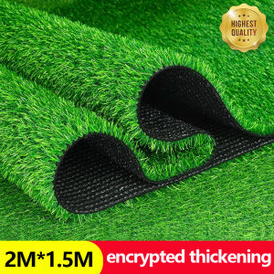 YOWXII🔥 2*1M High-Quality fake grass for outdoor Artificial Grass Carpet  for Outdoor Indoor Decor wedding garden home decor carpet