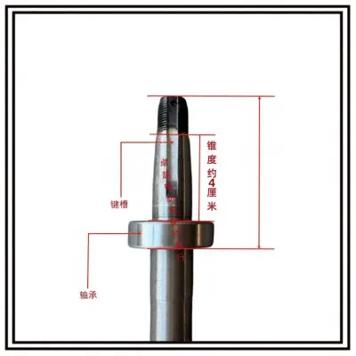Trục Cầu Sau Xe Ba Bánh Điện Hộp Số Trục Truyền Động Đầu Trục Dày Trục Cầu Sau Bộ Phận Xe Điện Phụ Tùng Xe Máy