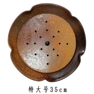 Chunyao Ceramics Tea Set Takuan Style Water Storage Dry Pounding Tea Tray Handmade Japanese Aesthetics Feng Shui Feng Shui