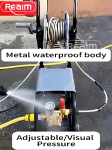 Reaim Mesin Cuci Motor IPX5 Jet Cleaner High Preassure Ideal untuk Cuci Mesin dan Mobil - 800Bar