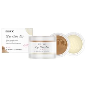 EELHOE Lip Care Set Gentle moisturizing exfoliating softening and smoothing lip care Lip Care Set Lip Care Set Lip Balm Set