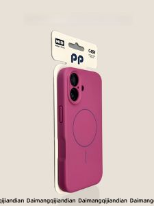 DAIMANG | New model suitable for iphone17/16pro mobile phone case pitaya color liquid apple 18promax magnetic thin circle 15pro skin feel 14 holes 13 feel 12 internet celebrity simple 16e